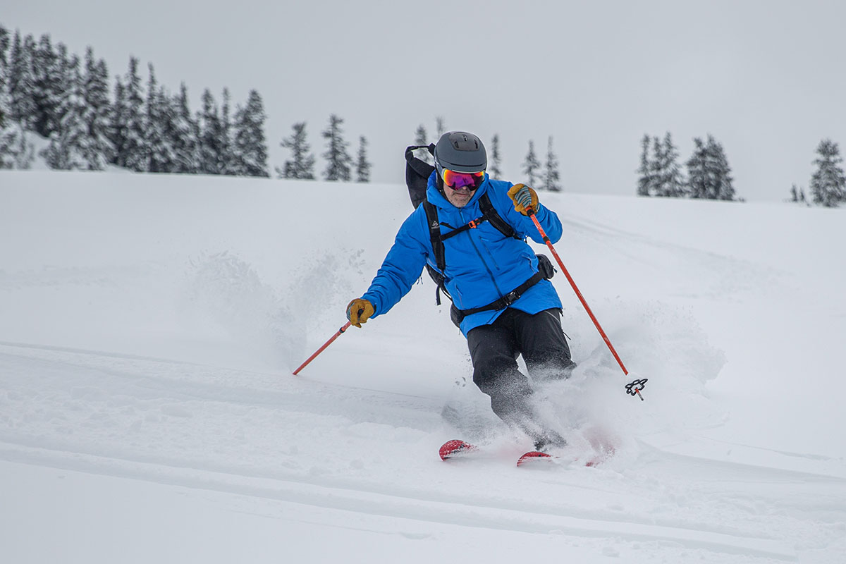 Arc'teryx Sabre Pant (turning in powder)